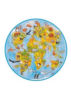 Goki 49-częściowe puzzle "Świat" - 4+ ze sklepu Limango Polska w kategorii Puzzle - zdjęcie 188323231