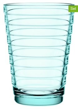 iittala Szklanki (2 szt.) "Aino Aalto" w kolorze zielonym - 330 ml ze sklepu Limango Polska w kategorii Naczynia - zdjęcie 188323314
