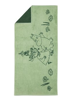 Moomin Ręcznik prysznicowy "Friends" w kolorze zielonym - 140 x 70 cm ze sklepu Limango Polska w kategorii Ręczniki - zdjęcie 188323624