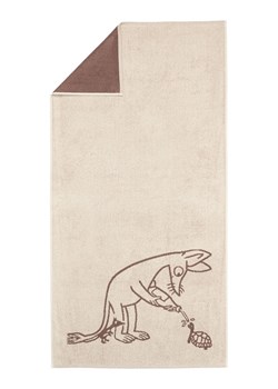 Moomin Ręcznik prysznicowy "Sniff" w kolorze kremowo-brązowym - 140 x 70 cm ze sklepu Limango Polska w kategorii Ręczniki - zdjęcie 188323643