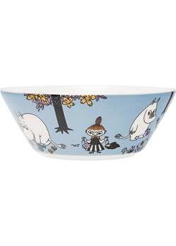 Moomin Miska "Friends Forever" w kolorze błękitnym - Ø 15 cm ze sklepu Limango Polska w kategorii Naczynia - zdjęcie 188323734