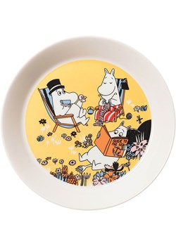 Moomin Talerzyk deserowy "Family Time" w kolorze żółtym  - Ø 19 cm ze sklepu Limango Polska w kategorii Naczynia - zdjęcie 188323741