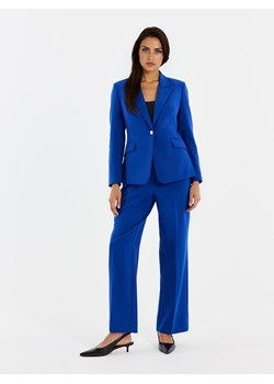 Mohito - Eleganckie spodnie petite - indygo ze sklepu Mohito w kategorii Spodnie damskie - zdjęcie 188326650