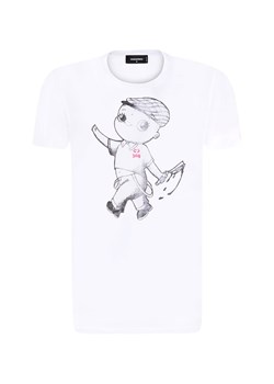 Dsquared² Koszulka w kolorze białym ze sklepu Limango Polska w kategorii T-shirty męskie - zdjęcie 188327061