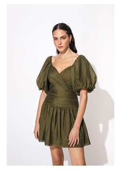 By Malina Sukienka "Nola" w kolorze khaki ze sklepu Limango Polska w kategorii Sukienki - zdjęcie 188327302