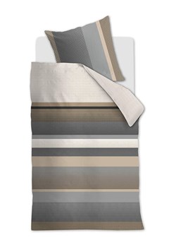 Beddinghouse Komplet pościeli satynowej "Rhys" w kolorze szarym ze sklepu Limango Polska w kategorii Pościele - zdjęcie 188327392