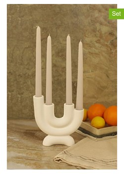 Lucky Bees 5-częściowy zestaw w kolorze beżowo-białym ze sklepu Limango Polska w kategorii Świece i dyfuzory - zdjęcie 188327711