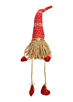 G. Wurm Figurka "Gnome" w kolorze czerwonym do siedzenia na krawędzi - 15 x 70 x 10 cm ze sklepu Limango Polska w kategorii Dekoracje - zdjęcie 188327850