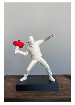 ABERTO DESIGN Dekoracja w kolorze biało-czarnym - 14 x 16,5 cm ze sklepu Limango Polska w kategorii Dekoracje - zdjęcie 188327983