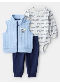 carter's 3-częściowy zestaw w kolorze błękitno-granatowym ze sklepu Limango Polska w kategorii Komplety niemowlęce - zdjęcie 188328134