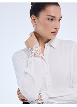 Mohito - Koszula z wiskozy - biały ze sklepu Mohito w kategorii Koszule damskie - zdjęcie 188328302