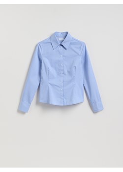 Reserved - Koszula slim fit - jasnoniebieski ze sklepu Reserved w kategorii Koszule damskie - zdjęcie 188328933