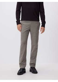 Reserved - Spodnie chino slim fit - beżowy ze sklepu Reserved w kategorii Spodnie męskie - zdjęcie 188329190