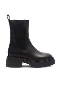 Sztyblety Gino Rossi PESARO-24740 Czarny ze sklepu eobuwie.pl w kategorii Botki - zdjęcie 188329402