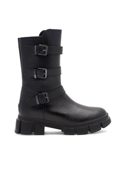 Badura Kozaki SARA CI12-9092-04 Czarny ze sklepu MODIVO w kategorii Buty zimowe dziecięce - zdjęcie 188329630