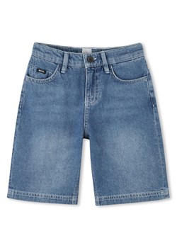BOSS Szorty jeansowe J51994 D Niebieski Regular Fit ze sklepu MODIVO w kategorii Szorty - zdjęcie 188329631