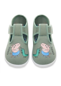 Peppa Pig Kapcie CEO-CM-AW25-334PP Zielony ze sklepu MODIVO w kategorii Kapcie dziecięce - zdjęcie 188329754