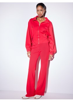 Mohito - Spodnie flare - czerwony ze sklepu Mohito w kategorii Spodnie damskie - zdjęcie 188330564