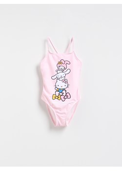 Reserved - Strój kąpielowy Hello Kitty and Friends - różowy ze sklepu Reserved w kategorii Stroje kąpielowe - zdjęcie 188330962