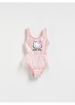 Reserved - Kostium kąpielowy Hello Kitty - pastelowy róż ze sklepu Reserved w kategorii Stroje kąpielowe - zdjęcie 188331241