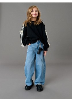 Sinsay - Klasyczne jeansy wide leg - niebieski ze sklepu Sinsay w kategorii Spodnie dziewczęce - zdjęcie 188332371