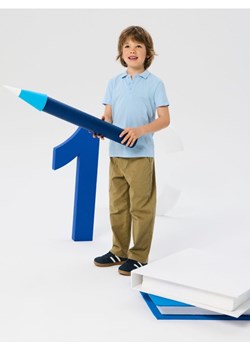 Sinsay - Koszulka polo - niebieski ze sklepu Sinsay w kategorii T-shirty chłopięce - zdjęcie 188332403