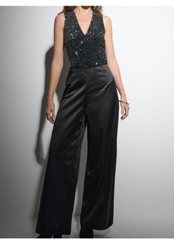 Sinsay - Kombinezon z cekinami - czarny ze sklepu Sinsay w kategorii Kombinezony damskie - zdjęcie 188332410