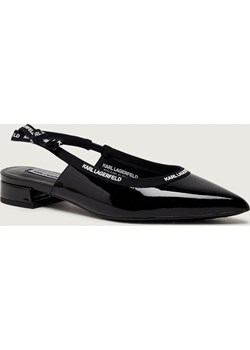 Karl Lagerfeld Skórzane baleriny KERRIE ze sklepu Gomez Fashion Store w kategorii Balerinki - zdjęcie 188332731