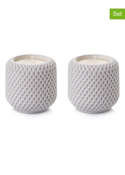 Lucky Bees Świece (2 szt.) w kolorze białym - 2x 220 g ze sklepu Limango Polska w kategorii Świece i dyfuzory - zdjęcie 188333843