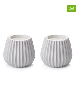 Lucky Bees Świece (2 szt.) w kolorze białym - 2x 400 g ze sklepu Limango Polska w kategorii Świece i dyfuzory - zdjęcie 188333844