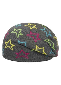 Döll Dwustronna czapka w kolorze antracytowym ze wzorem ze sklepu Limango Polska w kategorii Czapki dziecięce - zdjęcie 188334423