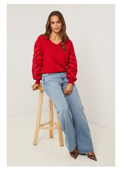 Soft Cashmere Sweter w kolorze czerwonym ze sklepu Limango Polska w kategorii Swetry damskie - zdjęcie 188334484