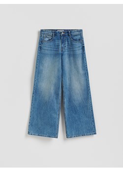 Reserved - Jeansy baggy fit - niebieski ze sklepu Reserved w kategorii Jeansy damskie - zdjęcie 188335242