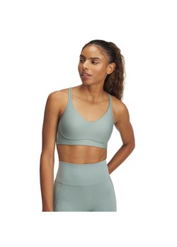 Biustonosz treningowy Under Armour UA Infinity Low 2.0 Bra - zielony ze sklepu Sportstylestory.com w kategorii Biustonosze - zdjęcie 188335500