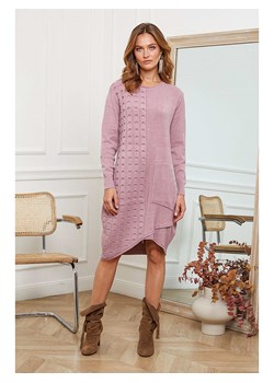 Joséfine Sukienka dzianinowa "Alfonse" w kolorze jasnoróżowym ze sklepu Limango Polska w kategorii Sukienki - zdjęcie 188336301