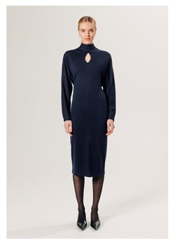 Rodier Wełniana sukienka w kolorze granatowym ze sklepu Limango Polska w kategorii Sukienki - zdjęcie 188336360