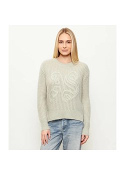 AllSaints Wełniany sweter CHAIN | Loose fit ze sklepu Gomez Fashion Store w kategorii Swetry damskie - zdjęcie 188337024