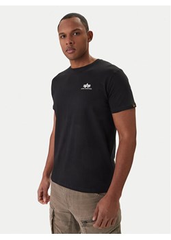 Alpha Industries T-Shirt Basic 188505 Czarny Regular Fit ze sklepu MODIVO w kategorii T-shirty męskie - zdjęcie 188337224