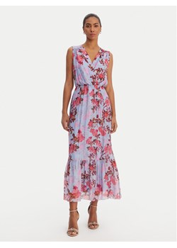 Fracomina Sukienka codzienna FR26SD3018W774R8 Niebieski Regular Fit ze sklepu MODIVO w kategorii Sukienki - zdjęcie 188337242