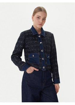 Morgan Marynarka 261-VINCA Granatowy Regular Fit ze sklepu MODIVO w kategorii Marynarki damskie - zdjęcie 188337250