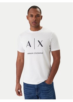 Armani Exchange T-Shirt XM002683 AF10356 U0002 Biały Regular Fit ze sklepu MODIVO w kategorii T-shirty męskie - zdjęcie 188337300