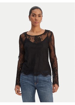 Morgan Bluzka 261-TCITY Czarny Regular Fit ze sklepu MODIVO w kategorii Bluzki damskie - zdjęcie 188337304