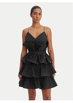 Fracomina Sukienka koktajlowa FQ26SD1007W83101 Czarny Regular Fit ze sklepu MODIVO w kategorii Sukienki - zdjęcie 188337312