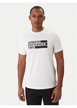 Armani Exchange T-Shirt XM002788 AF10356 U0009 Biały Regular Fit ze sklepu MODIVO w kategorii T-shirty męskie - zdjęcie 188337334