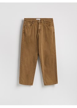 Reserved - Jeansy loose fit - brązowy ze sklepu Reserved w kategorii Jeansy męskie - zdjęcie 188337940