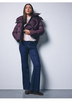 Mohito - Puchowa burgundowa kurtka - mahoń ze sklepu Mohito w kategorii Kurtki damskie - zdjęcie 188338203