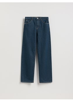 Reserved - Jeansy wide leg - granatowy ze sklepu Reserved w kategorii Jeansy damskie - zdjęcie 188338404