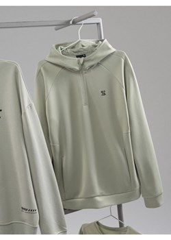 Sinsay - Bluza sportowa z kapturem - zielony ze sklepu Sinsay w kategorii Bluzy męskie - zdjęcie 188339754