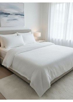 Sinsay - Komplet pościeli z fakturą bubble - biały ze sklepu Sinsay w kategorii Pościele - zdjęcie 188339840