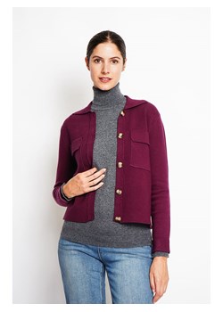 William de Faye Kardigan w kolorze fioletowym ze sklepu Limango Polska w kategorii Swetry damskie - zdjęcie 188340042